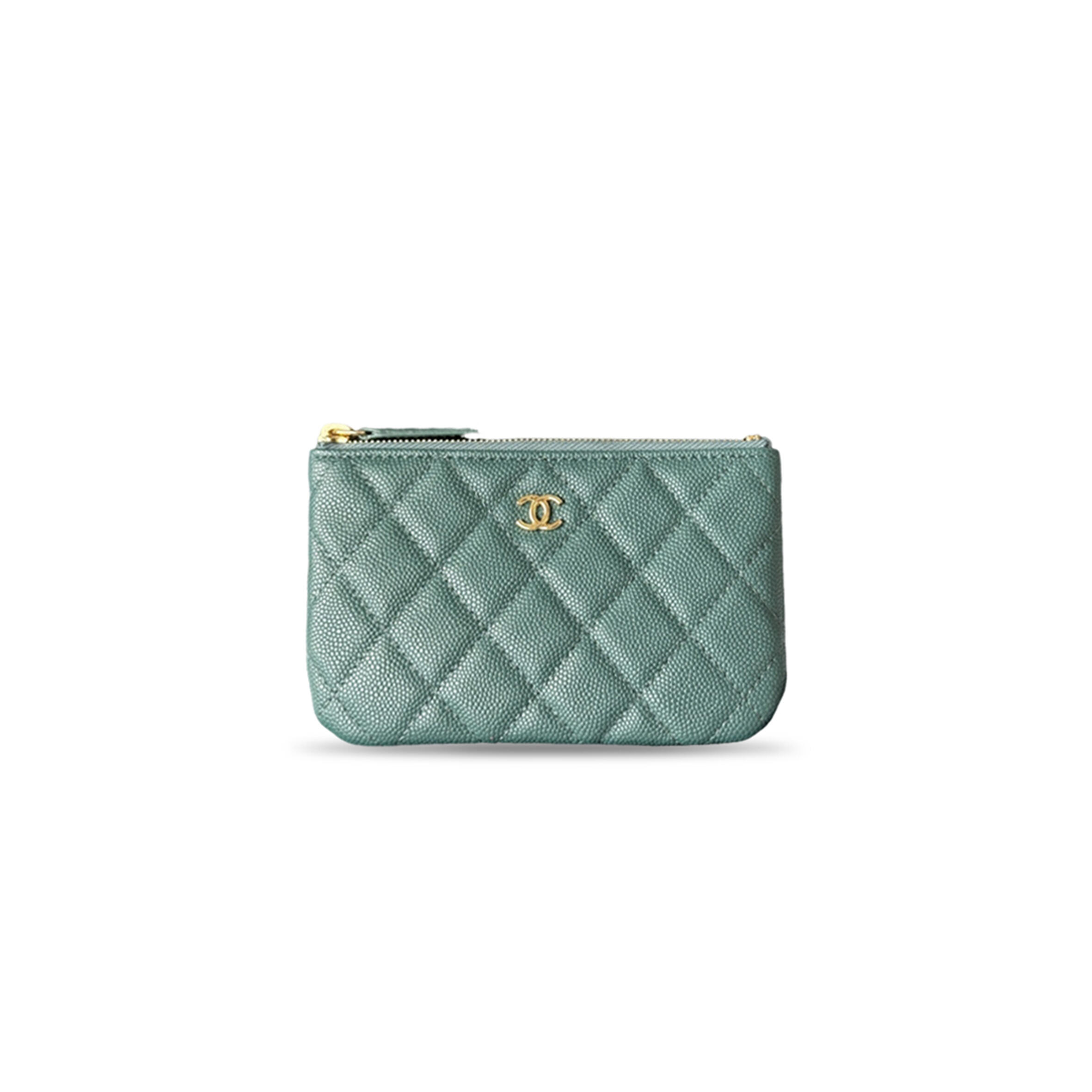CHANEL CLASSIC MINI ZIPPED POUCH A82365 (15*9.5*1cm)